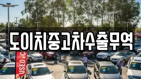 충청남도 보령시 화산동 중고차매매 전문 도이치중고차수출무역