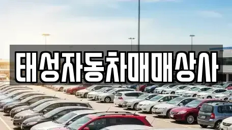 충청남도 부여군 부여읍 중고차 전문 태성자동차매매상사
