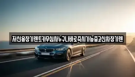 충청남도 천안시 동남구 문화동 장기렌트카 전문 저신용장기렌트카무심사누구나바로즉시가능중고신차장기렌