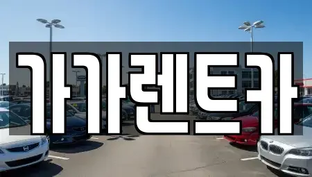 충청남도 홍성군 홍북읍 렌트카 전문 가가렌트카