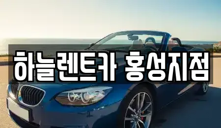 충청남도 홍성군 홍북읍 렌트카 전문 하늘렌트카 홍성지점