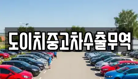 충청북도 괴산군 문광면 중고차 전문 도이치중고차수출무역
