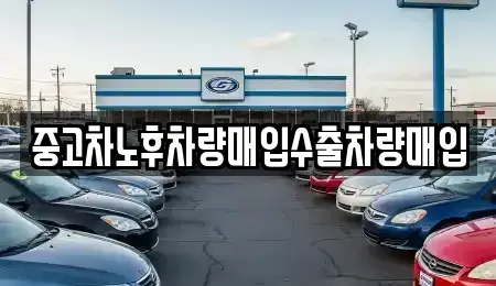 충청북도 제천시 청전동 중고차매입 전문 중고차노후차량매입수출차량매입