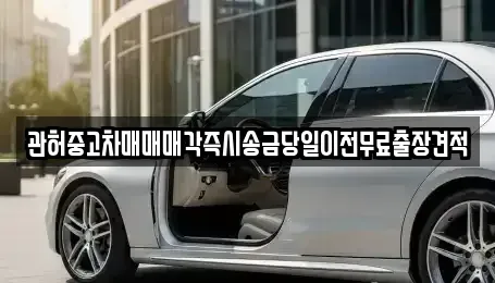 충청북도 청주시 상당구 영동 중고차매매 전문 관허중고차매매매각즉시송금당일이전무료출장견적