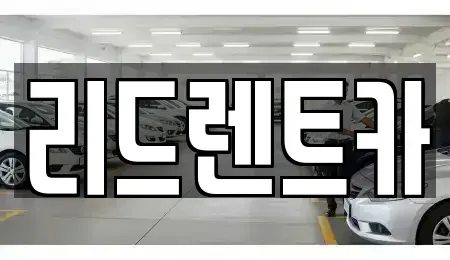 충청북도 청주시 흥덕구 향정동 렌트카 전문 리드렌트카