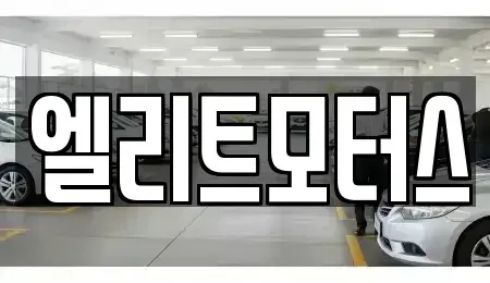 충청북도 충주시 금릉동 중고차 전문 엘리트모터스