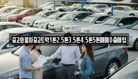 충청북도 충주시 금릉동 중고차매입 전문 중고화물차중고트럭1톤2.5톤3.5톤4.5톤5톤매매수출매입