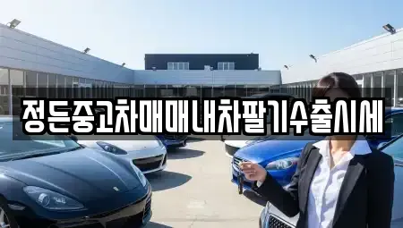 충청북도 충주시 종민동 중고차 전문 정든중고차매매내차팔기수출시세